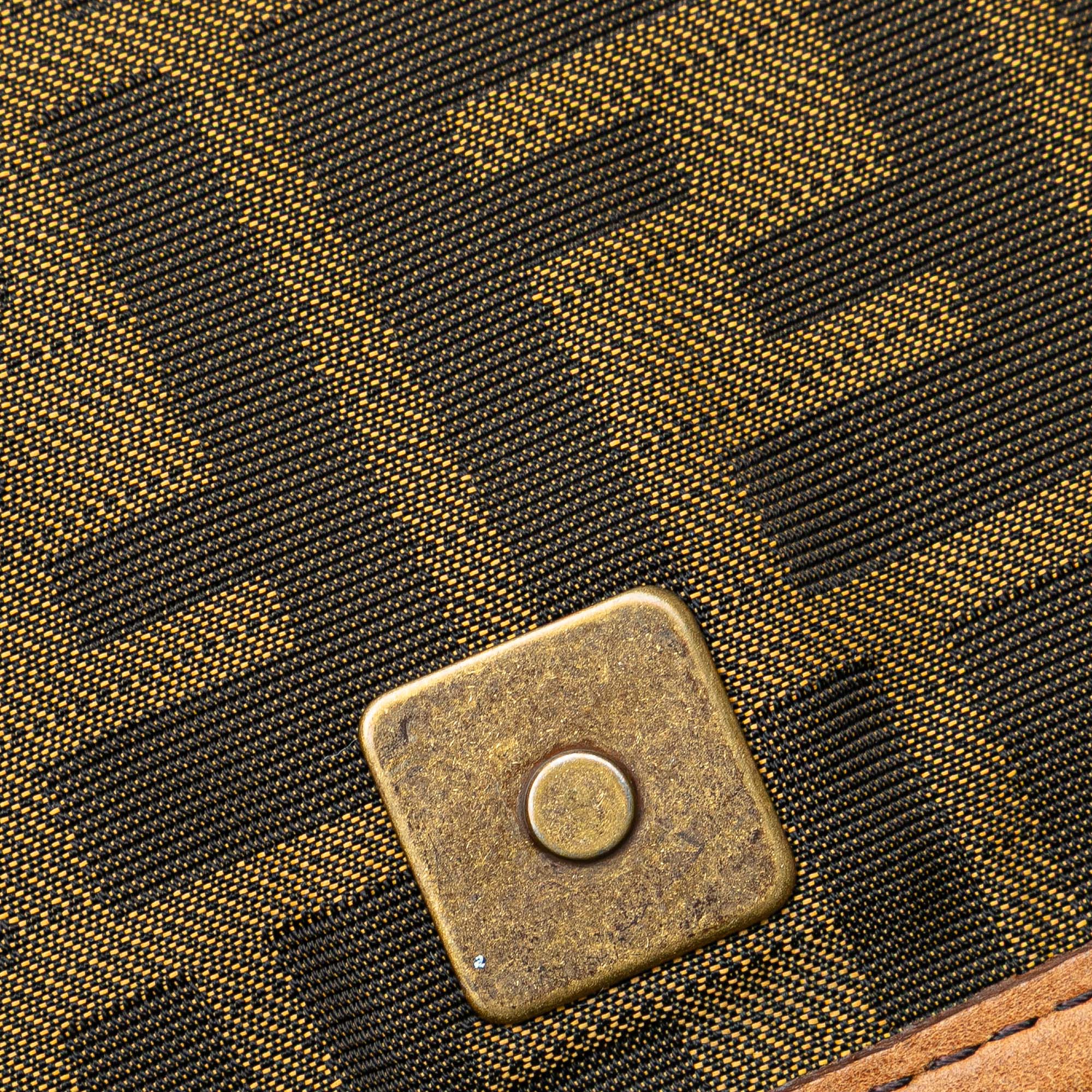 Mini FF Zucca Canvas Crossbody