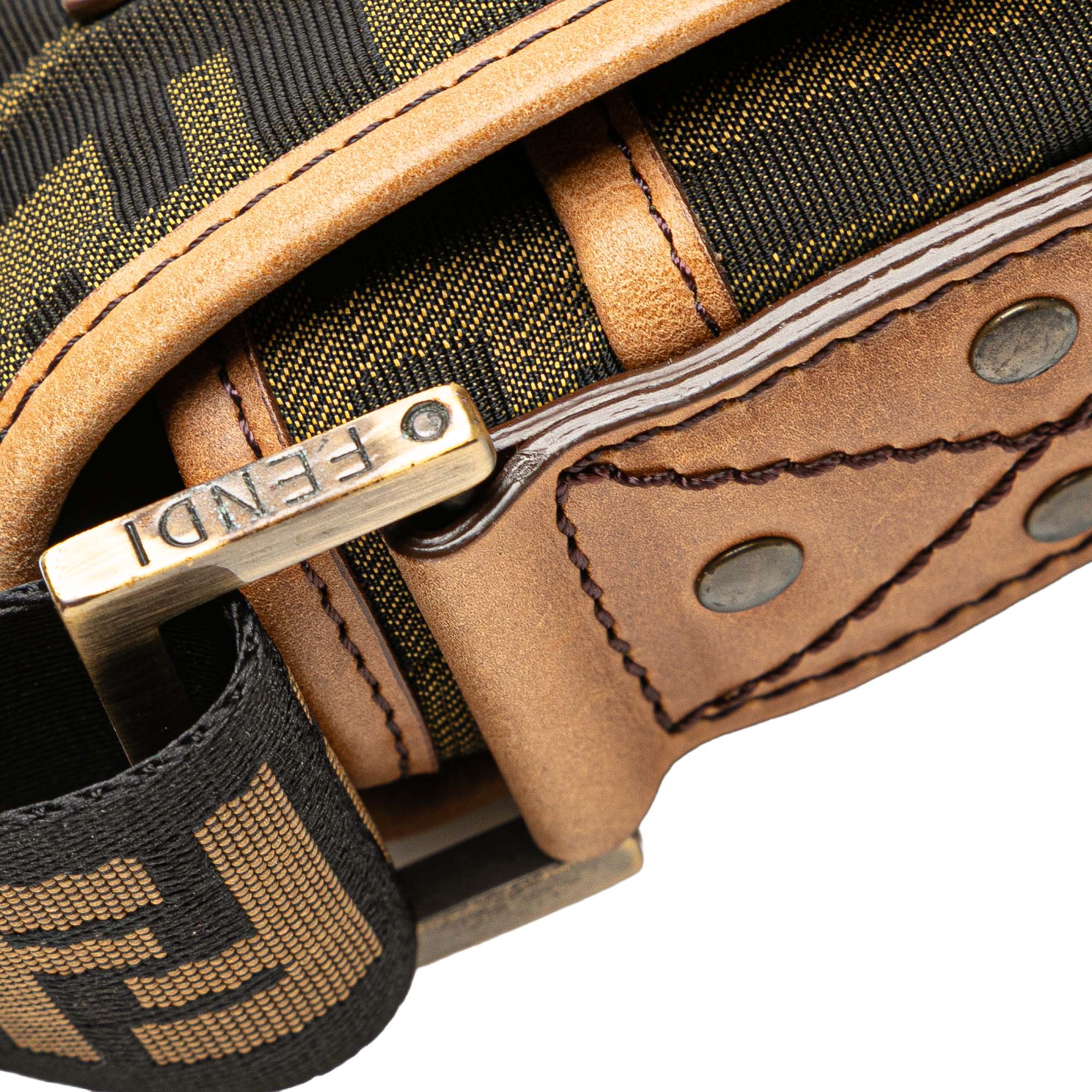 Mini FF Zucca Canvas Crossbody