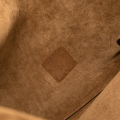 Bicolor Calfskin Grommet Hobo