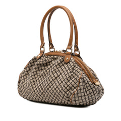 Diamante Canvas Sukey Satchel