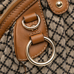 Diamante Canvas Sukey Satchel