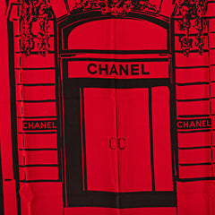 Door of Rue Cambon Silk Scarf