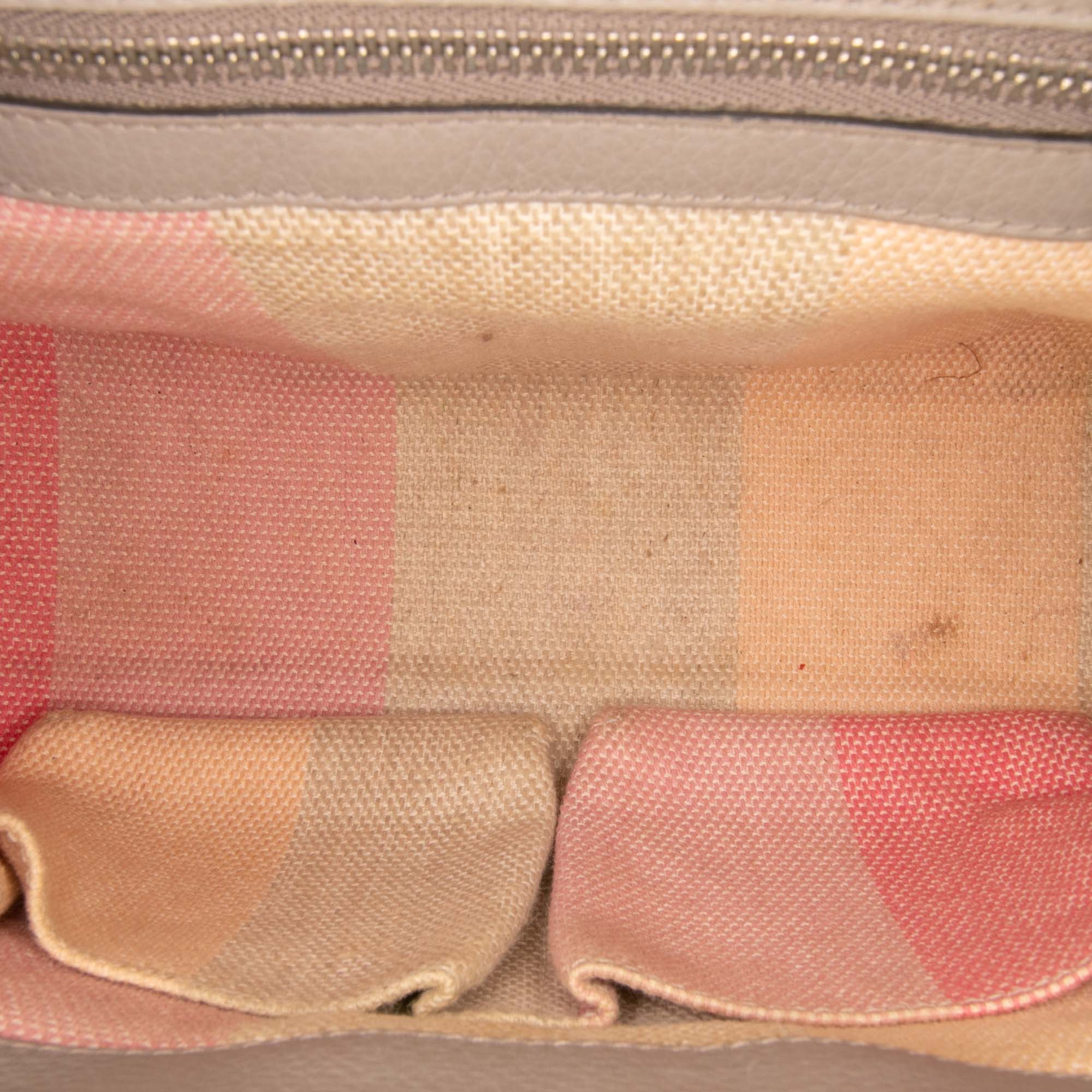 Small Leather Bamboo Daily Satchel