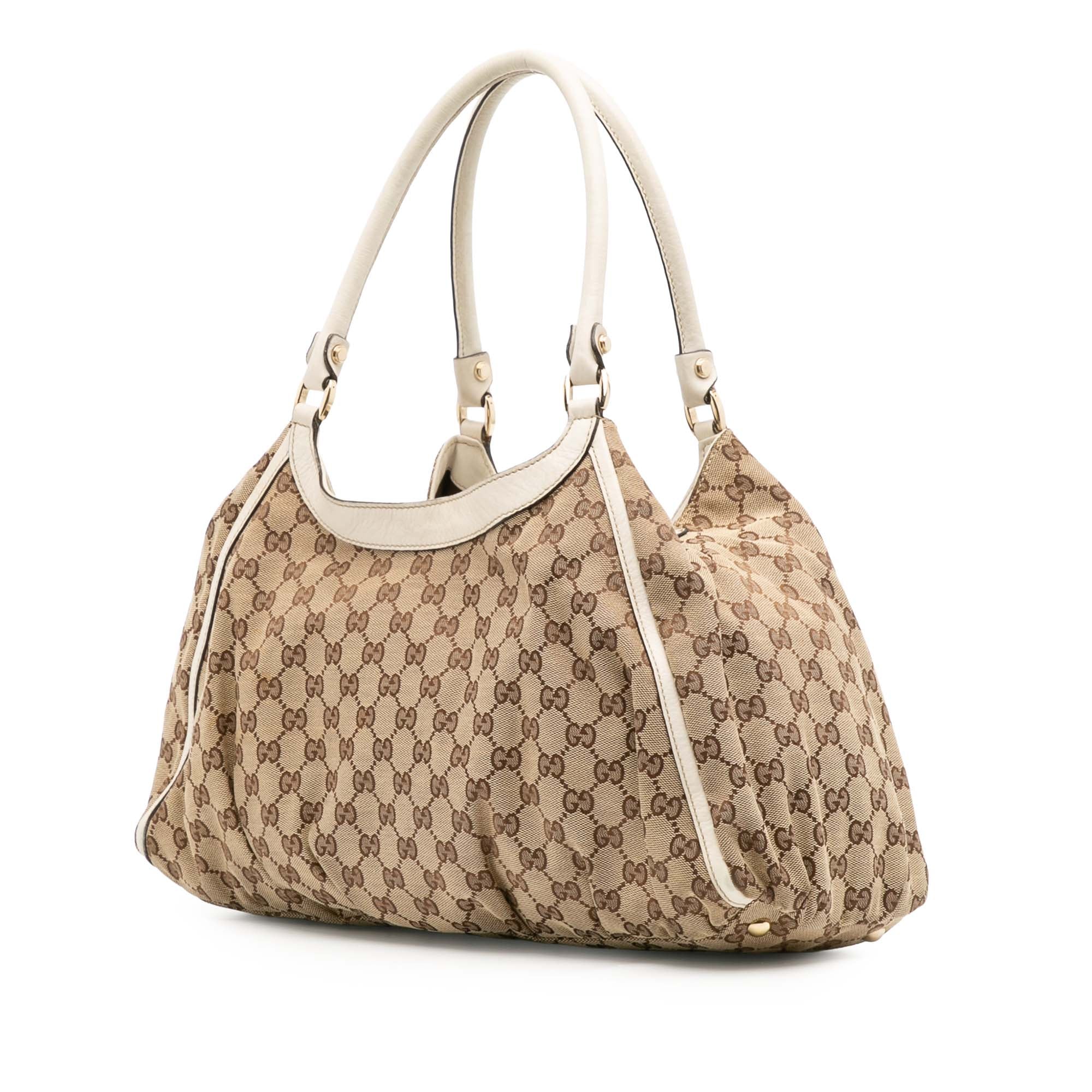Large GG Canvas Abbey D Ring Shoulder Bag