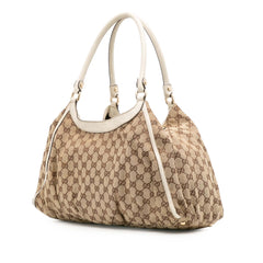 Large GG Canvas Abbey D Ring Shoulder Bag