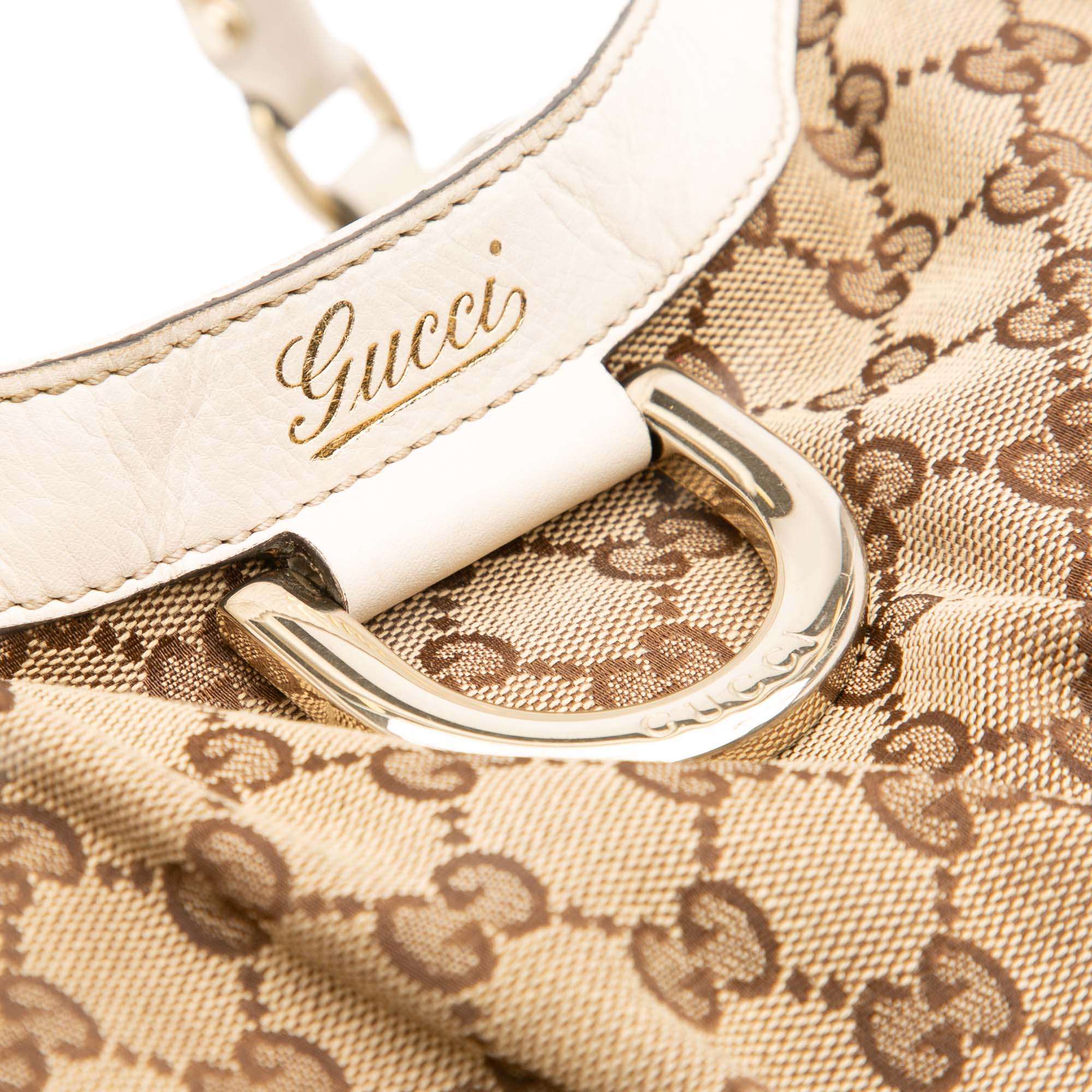 Large GG Canvas Abbey D Ring Shoulder Bag