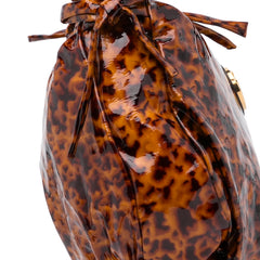 Medium Patent Tortoise Shell Hysteria Hobo_9