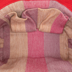 Small Leather Bamboo Daily Satchel