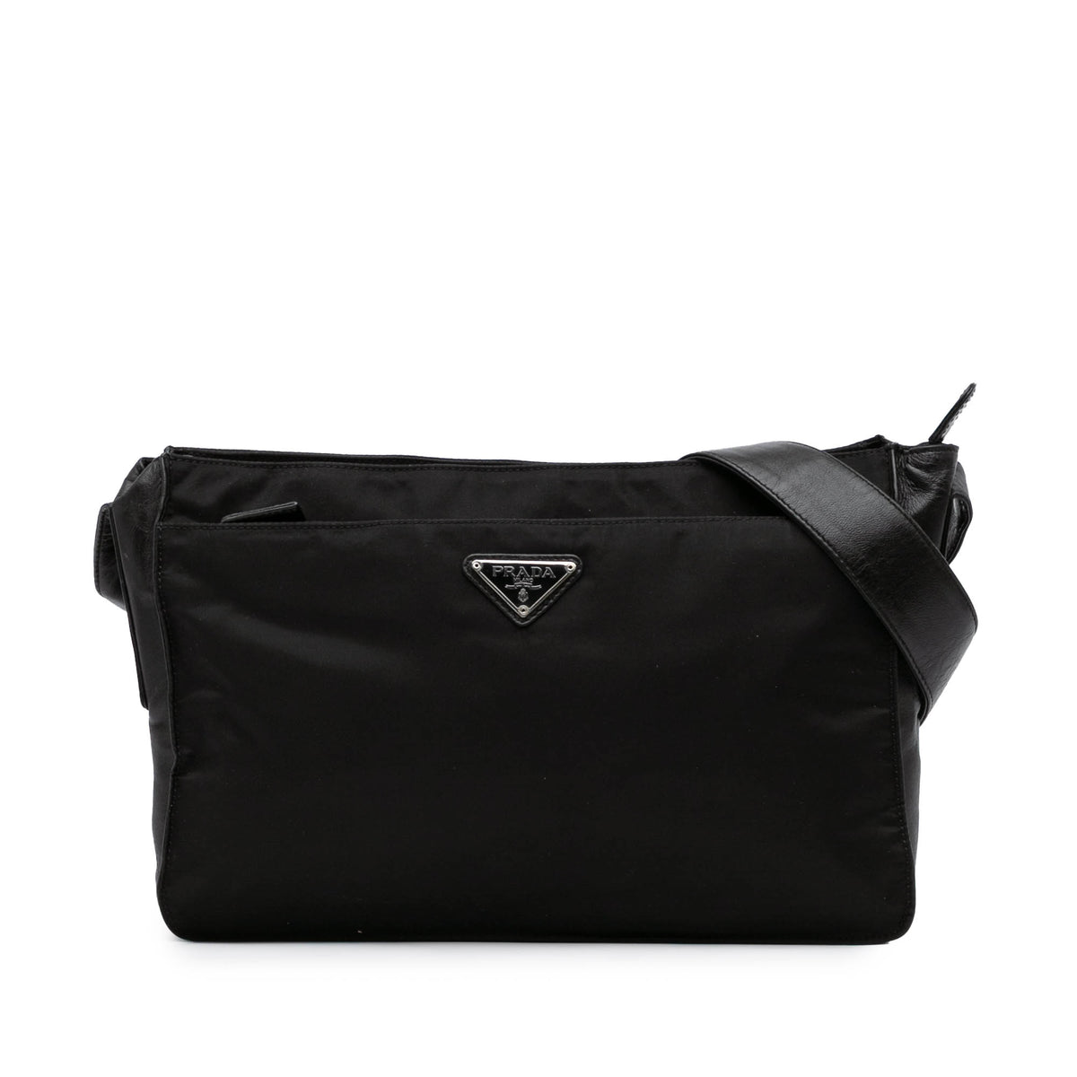 Tessuto Zip Top Shoulder Bag