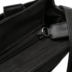 Tessuto Zip Top Shoulder Bag