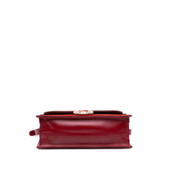 Medium Suede GG Ring Torchon Shoulder Bag