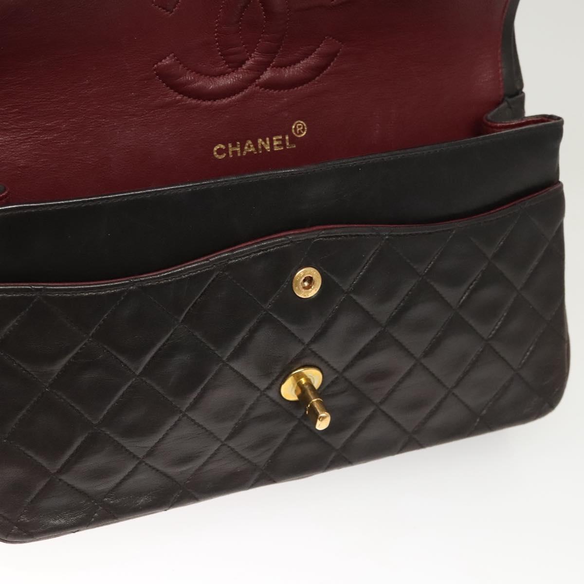 Chanel Vintage Classic Double Flap Bag Quilted Lambskin