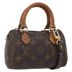 Louis Vuitton Speedy Mini HL Handbag Monogram Canvas