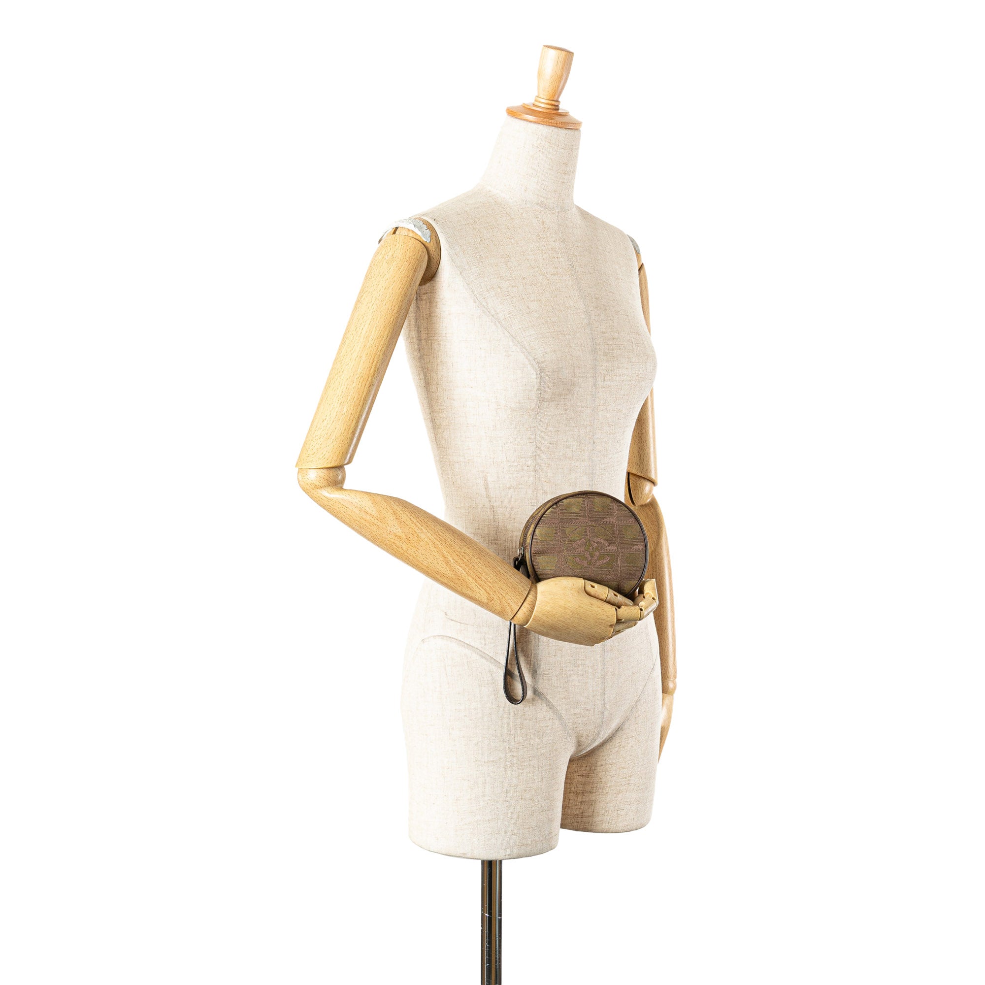 New Travel Line Nylon Round Pouch