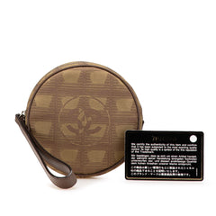 New Travel Line Nylon Round Pouch