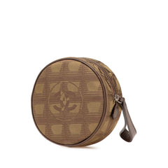 New Travel Line Nylon Round Pouch