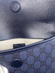 Gucci Flap Belt Bag GG Canvas