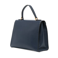 Leather DiorAddict Top Handle Bag