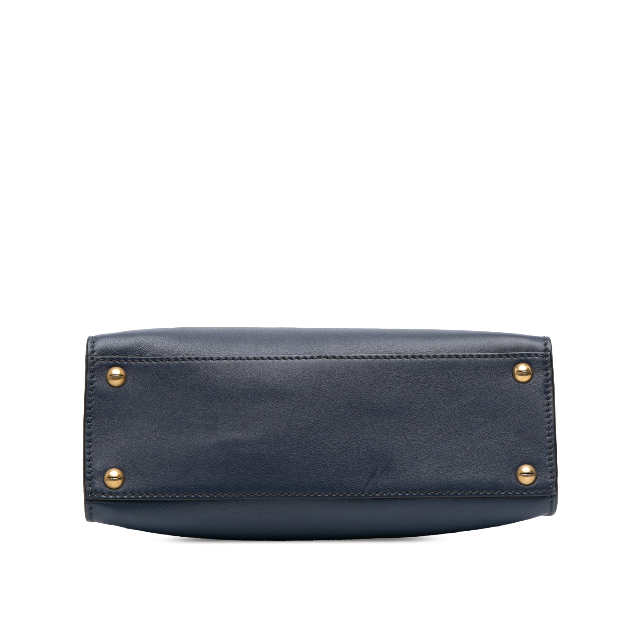Leather DiorAddict Top Handle Bag