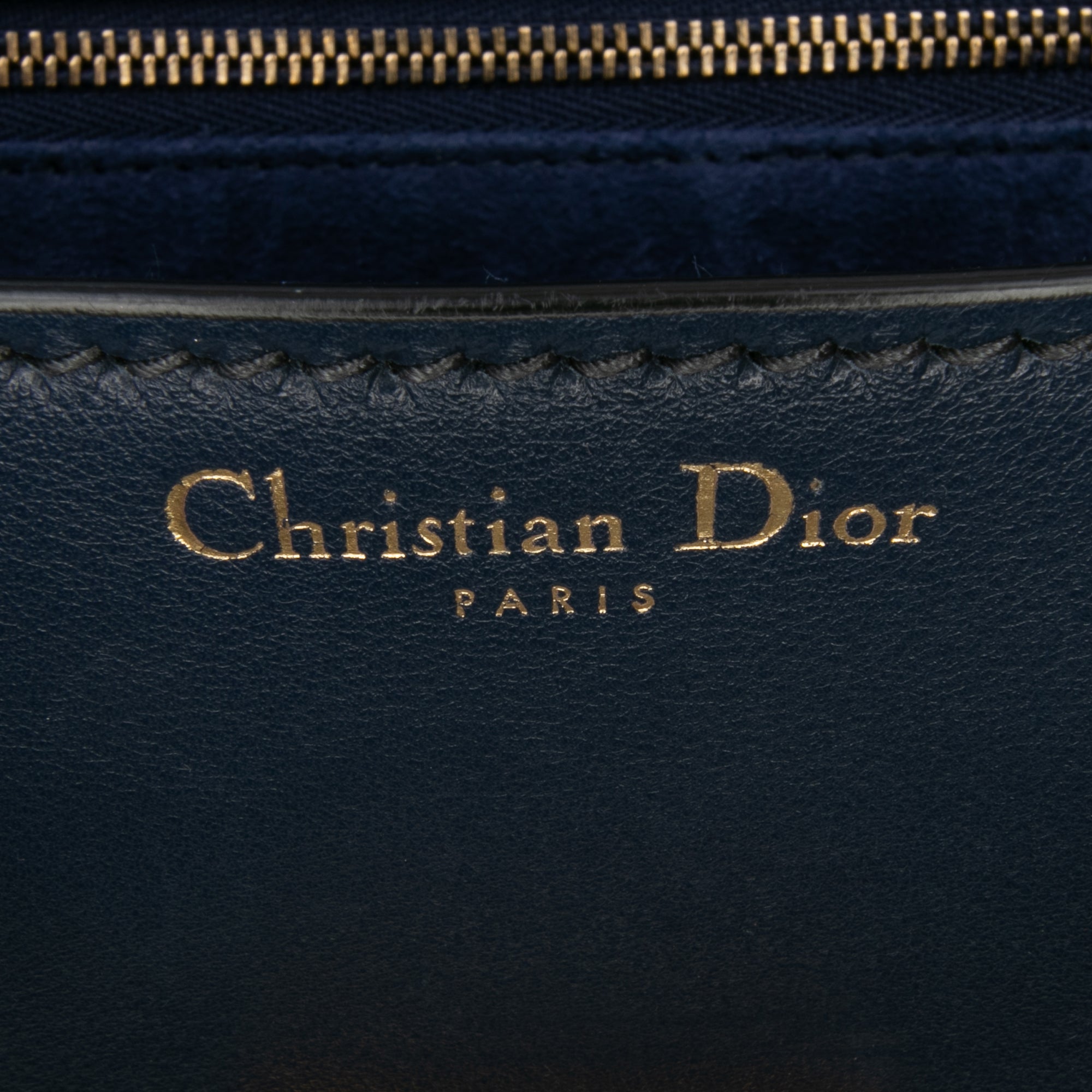 Leather DiorAddict Top Handle Bag