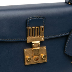 Leather DiorAddict Top Handle Bag