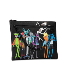 Virgil Abloh Monogram Taurillon Zoom With Friends A4 Pouch