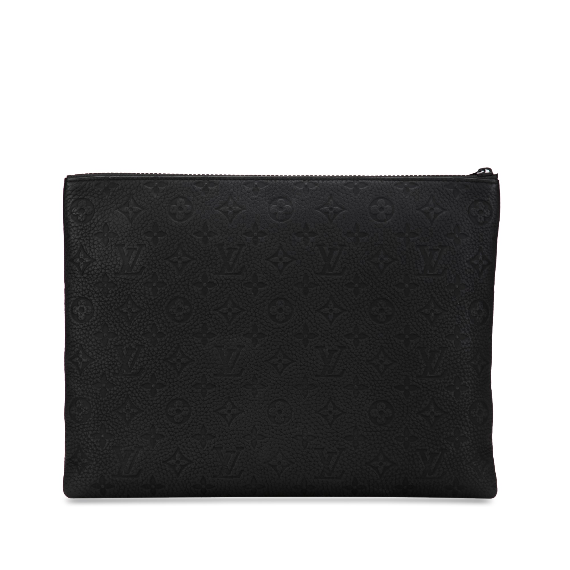 Virgil Abloh Monogram Taurillon Zoom With Friends A4 Pouch