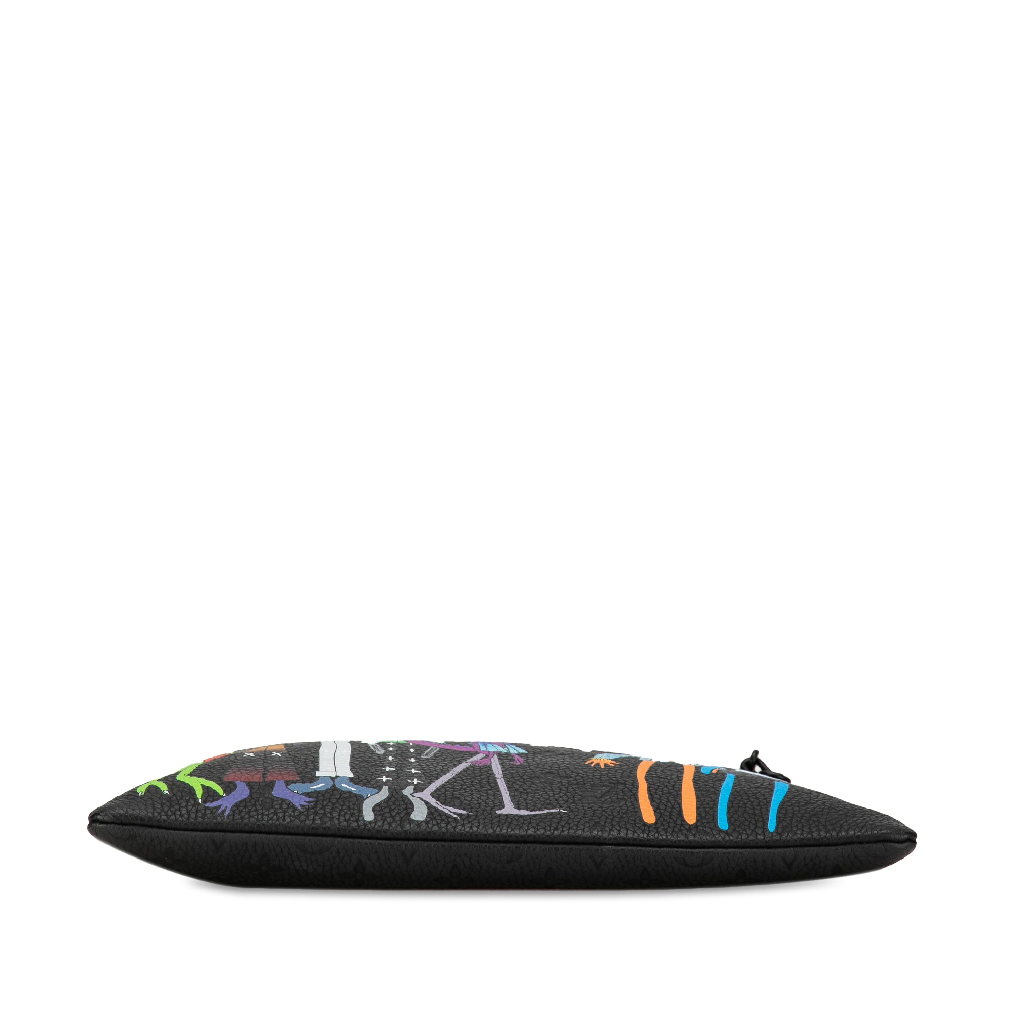 Virgil Abloh Monogram Taurillon Zoom With Friends A4 Pouch