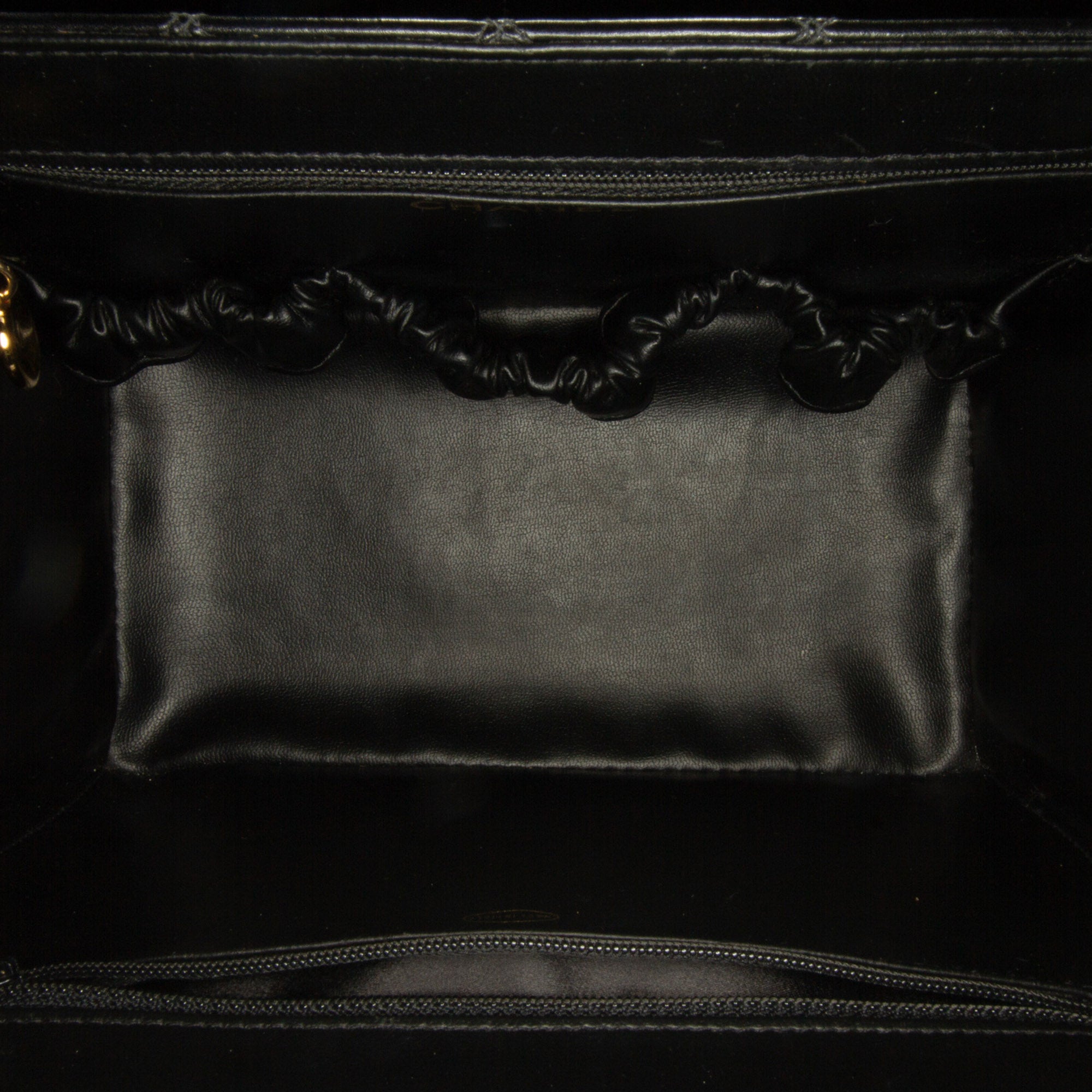 Matelasse Lambskin Vanity Bag