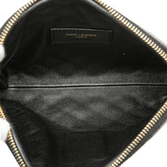 Mini Quilted Lambskin Gaby Zippered Pouch