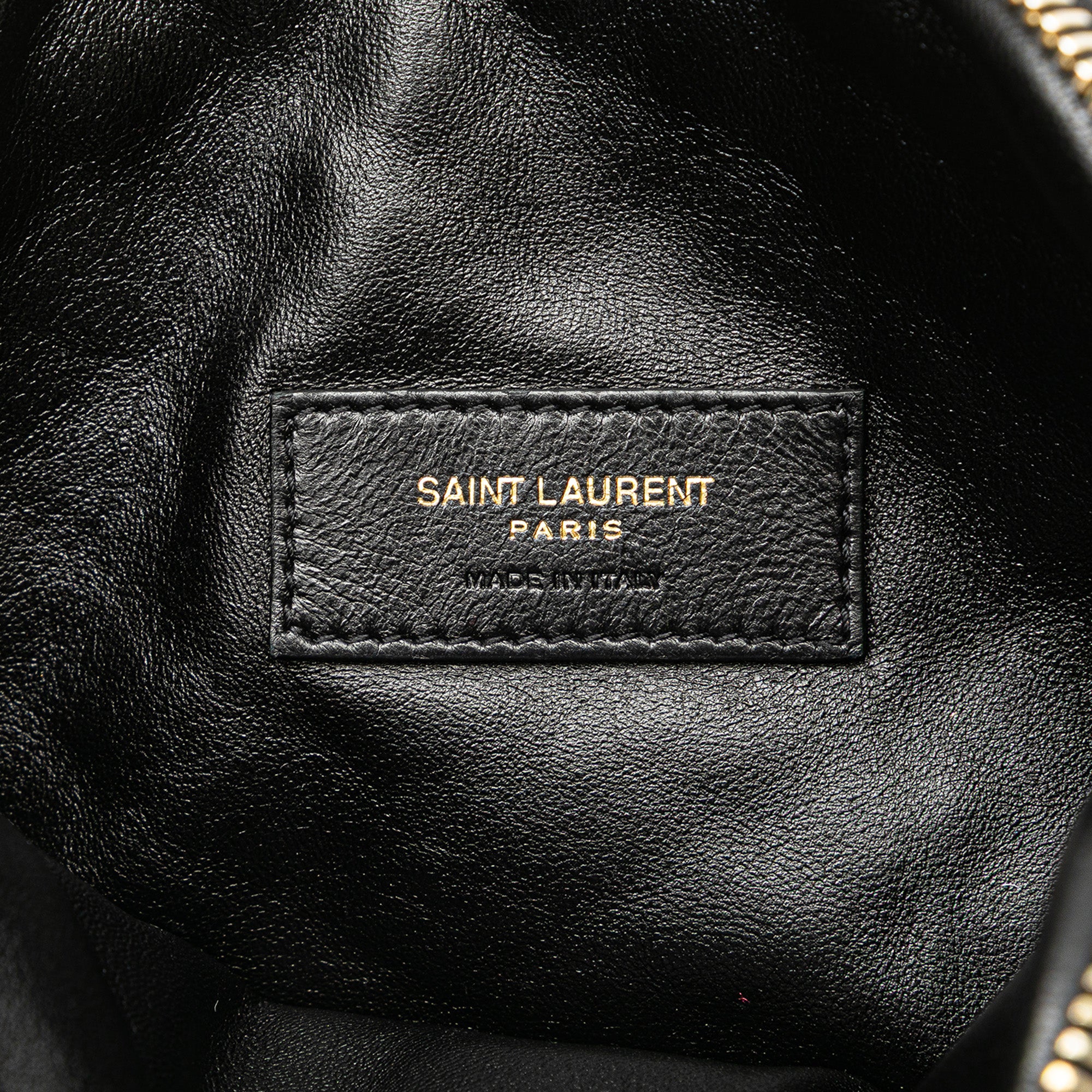 Mini Quilted Lambskin Gaby Zippered Pouch