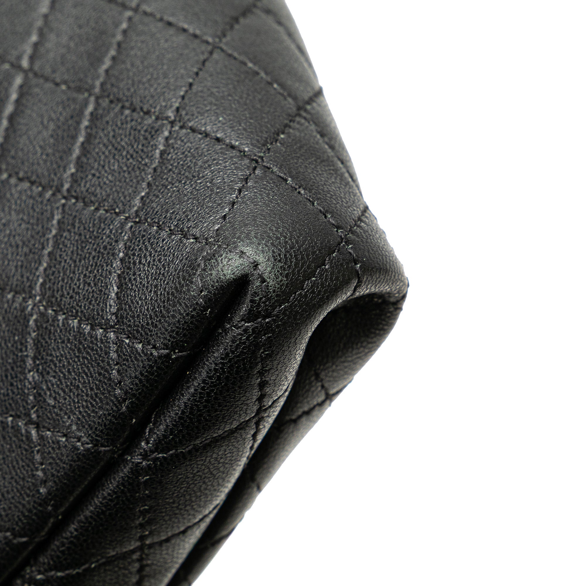 Mini Quilted Lambskin Gaby Zippered Pouch