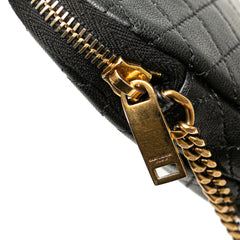 Mini Quilted Lambskin Gaby Zippered Pouch
