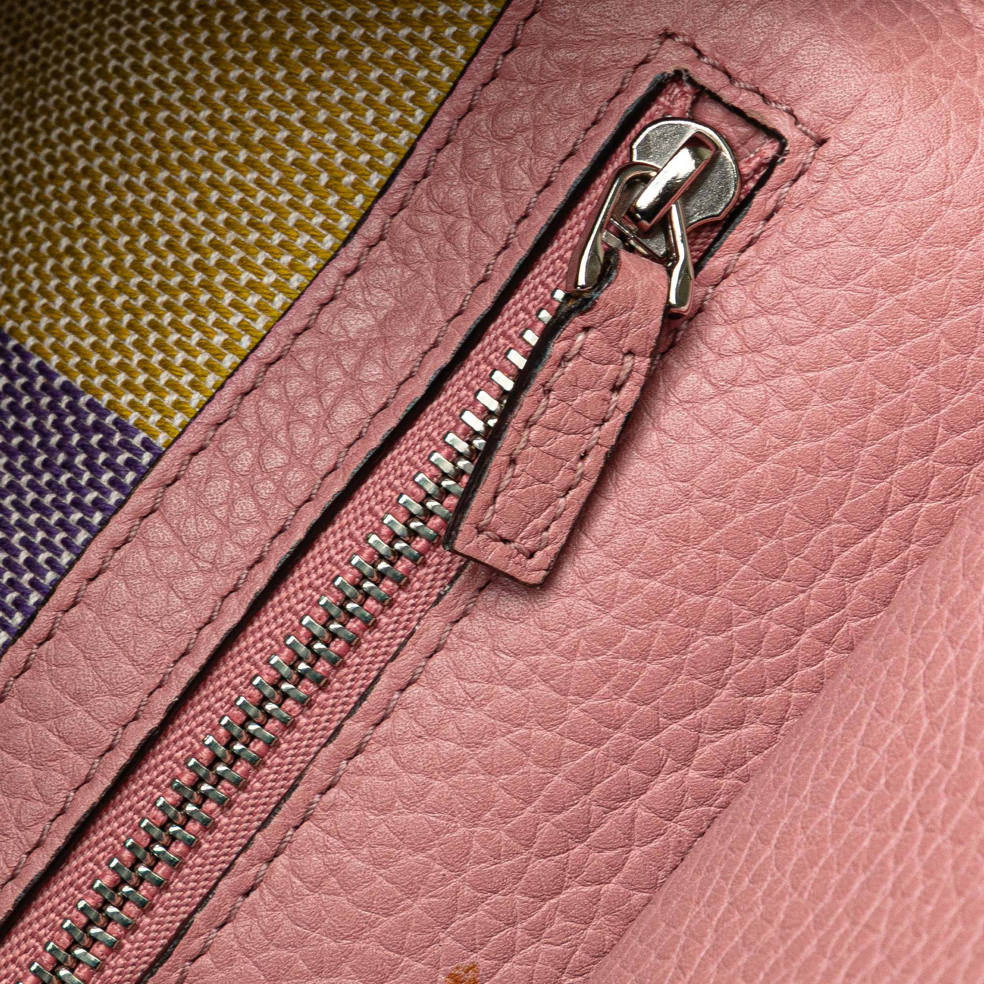 Medium Leather Bamboo Daily Satchel