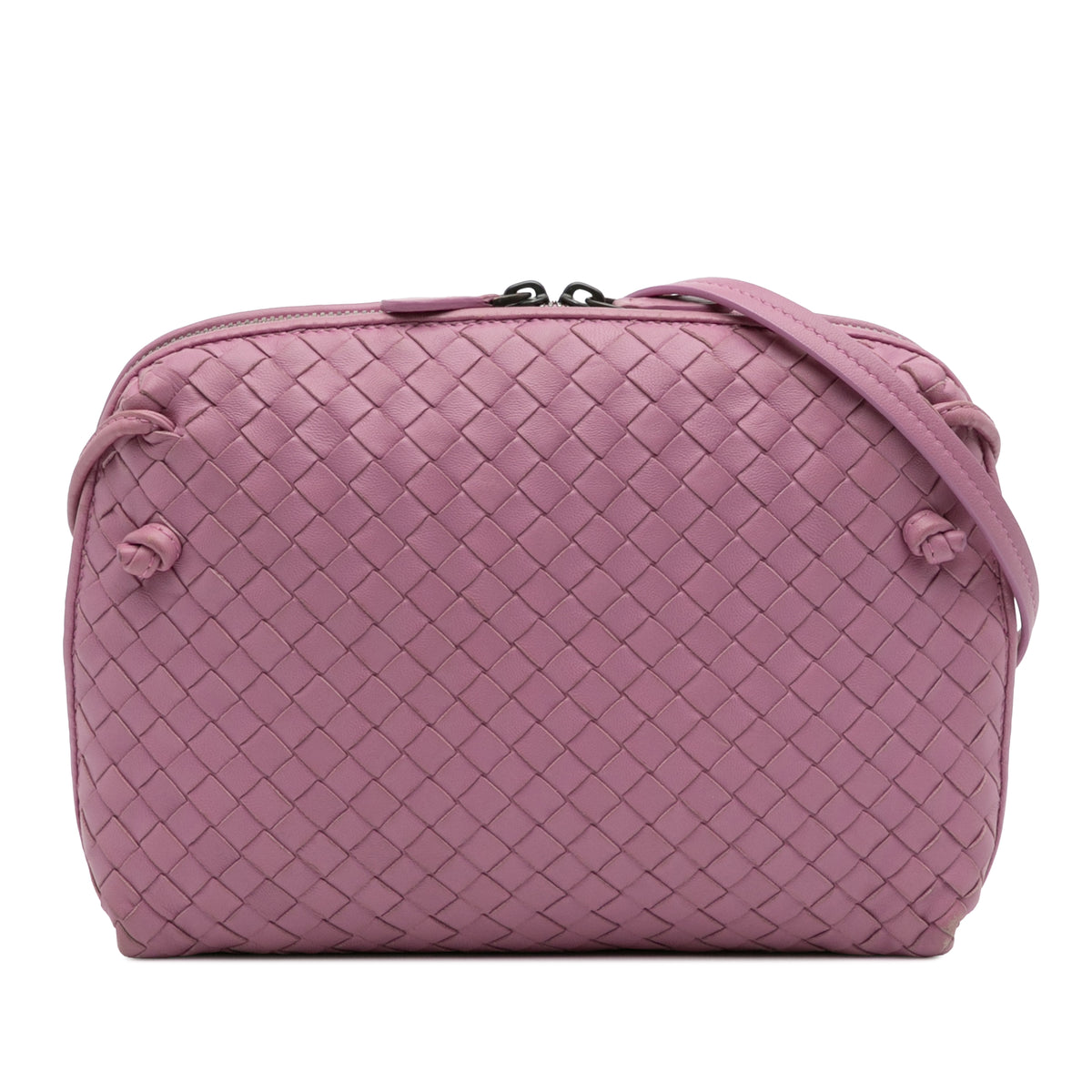 Nappa Intrecciato Nodini Crossbody