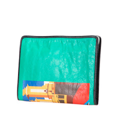 Lambskin Bazar Paris City Arena Clutch