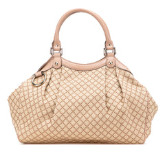 Medium Diamante Canvas Sukey Tote