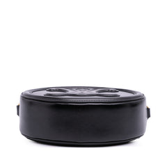 Small Calfskin Cuir Triomphe Oval Crossbody