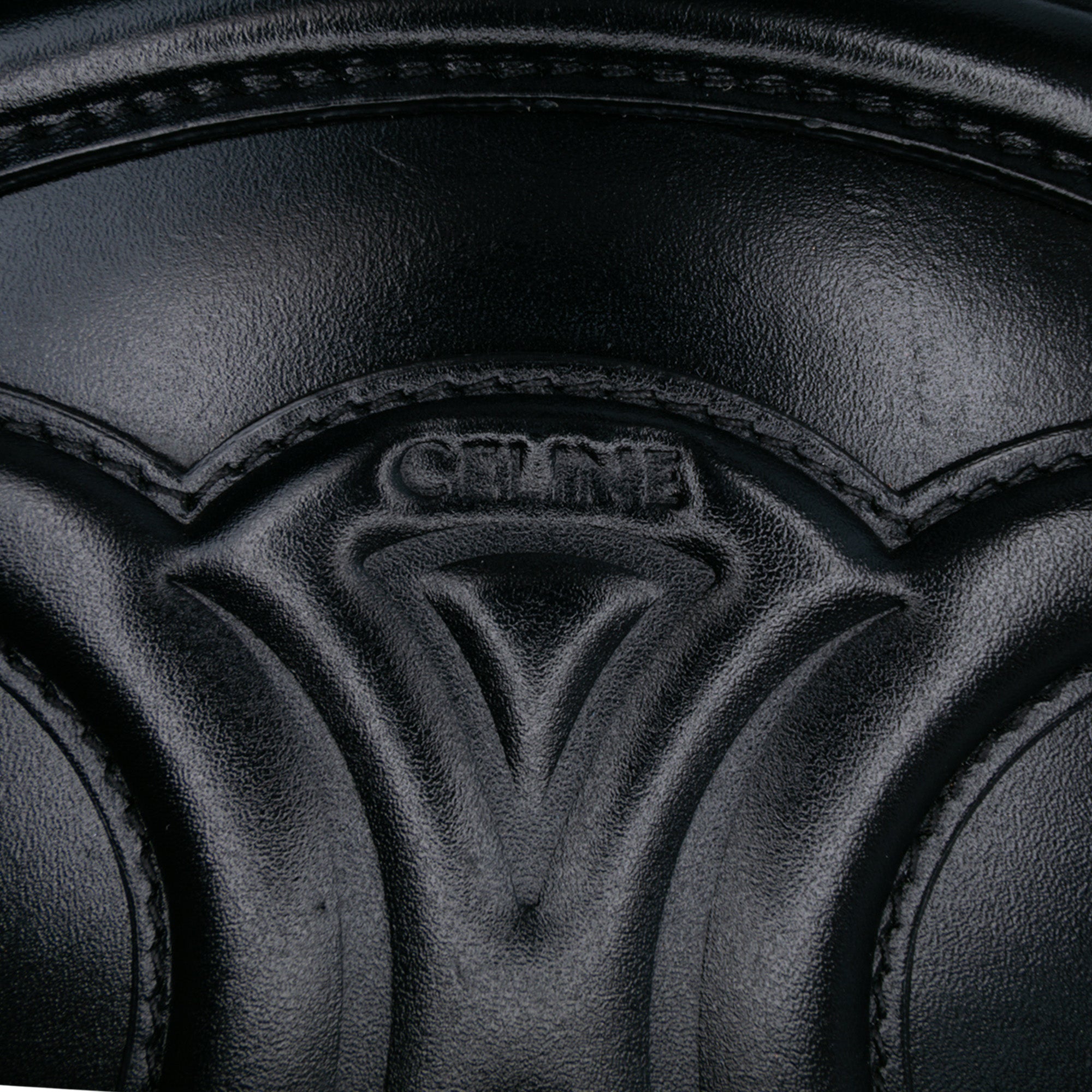 Small Calfskin Cuir Triomphe Oval Crossbody