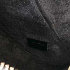 Small Calfskin Cuir Triomphe Oval Crossbody