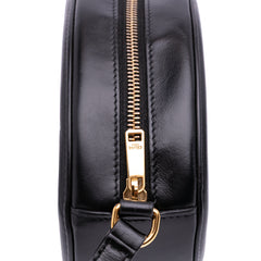 Small Calfskin Cuir Triomphe Oval Crossbody