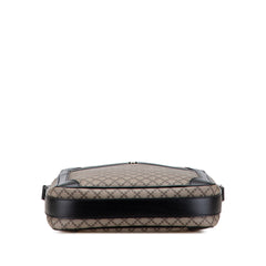 Diamante Coated Canvas Zip Crossbody