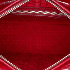 Medium Patent Cannage Lady Dior