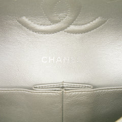 Medium Classic Perforated Lambskin Double Flap