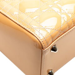 Large Patent Cannage Lady Dior