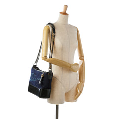 Medium Wool Paris-Hamburg Embroidered Gabrielle Crossbody