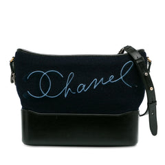 Medium Wool Paris-Hamburg Embroidered Gabrielle Crossbody