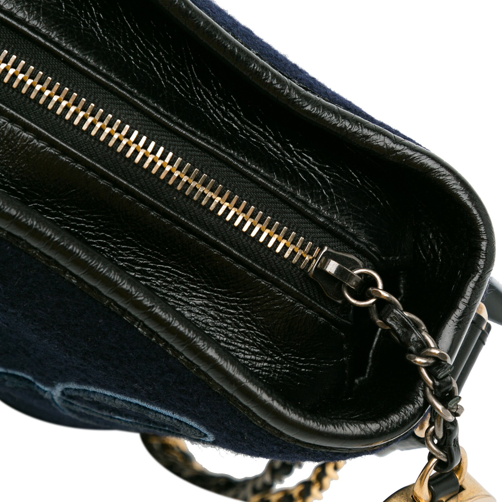 Medium Wool Paris-Hamburg Embroidered Gabrielle Crossbody