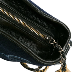 Medium Wool Paris-Hamburg Embroidered Gabrielle Crossbody