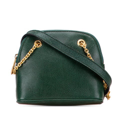 Leather Dome Crossbody